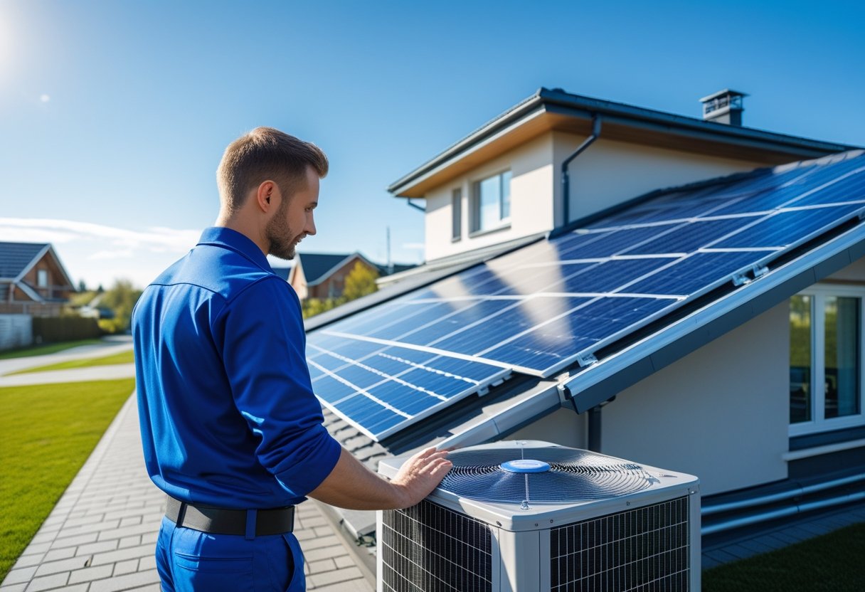 Energisavings med varmepumper og nyt tag i Farum